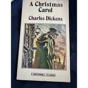 A Christmas Carol- Charles Dickens‎ Vintage 1980 Watermill Classic paperback Rw